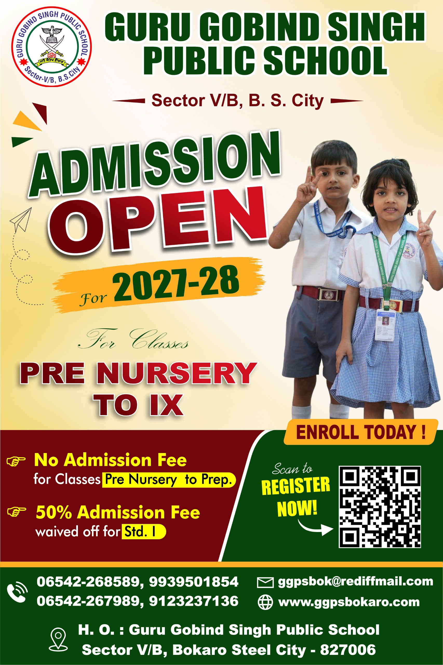 Admission Open 2026-2027